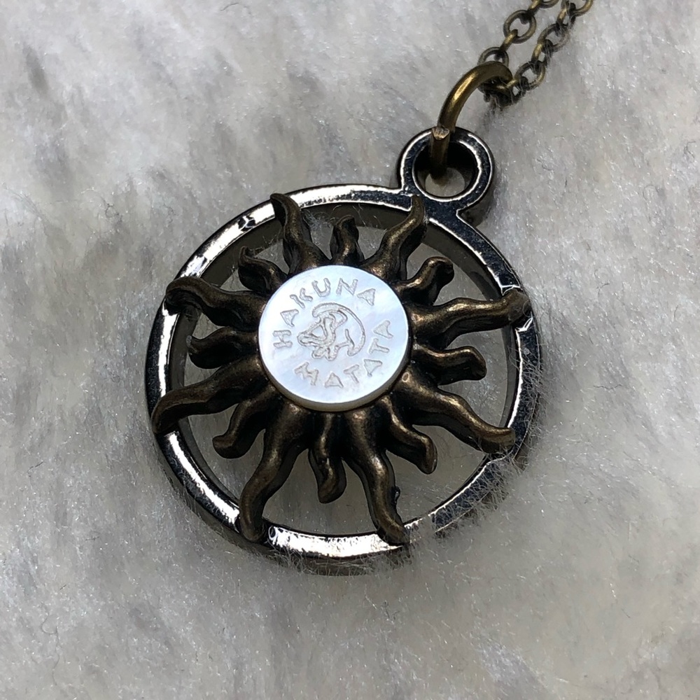 Disney Lion King Hakuna Matata Necklace